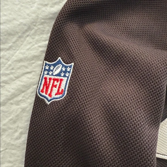 Reebok NFL Women's Medium Cleveland Brown Long Sleeve Hoodie - Picture 3 of 11
